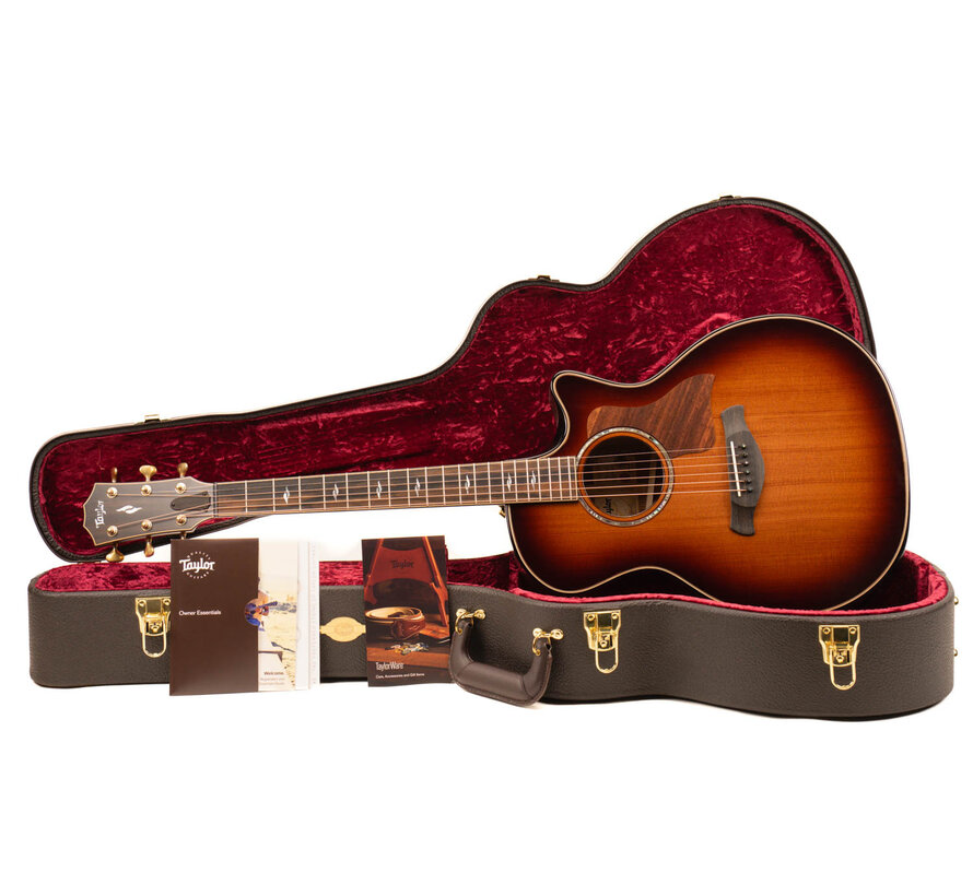 Taylor 814ce Next Generation Builder's Edition | Honduran Rosewood/Sinker Redwood
