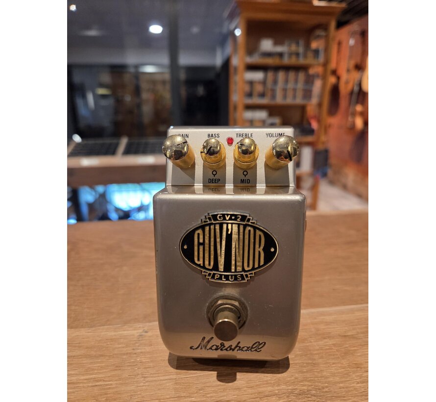 Marshall GV-2 Guv'nor Plus Distortion Pedal | Tweedehands
