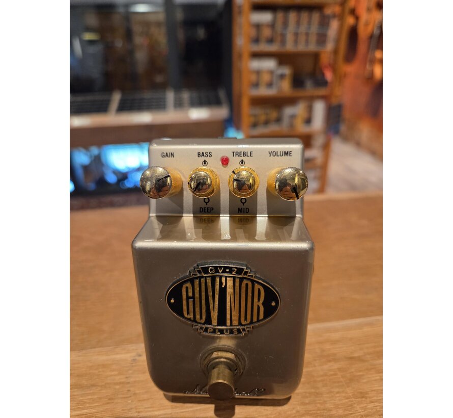 Marshall GV-2 Guv'nor Plus Distortion Pedal | Tweedehands