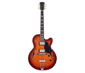 Sire USA Sire H7F TB | Sire H Series | Larry Carlton electric archtop guitar | Tobacco Burst