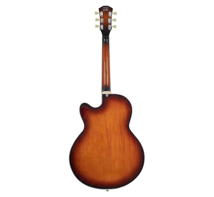 Sire H7F TB | Sire H Series | Larry Carlton electric archtop guitar | Tobacco Burst