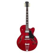 Sire USA Sire H7F STR | Sire H Series | Larry Carlton electric archtop guitar | See Through Red