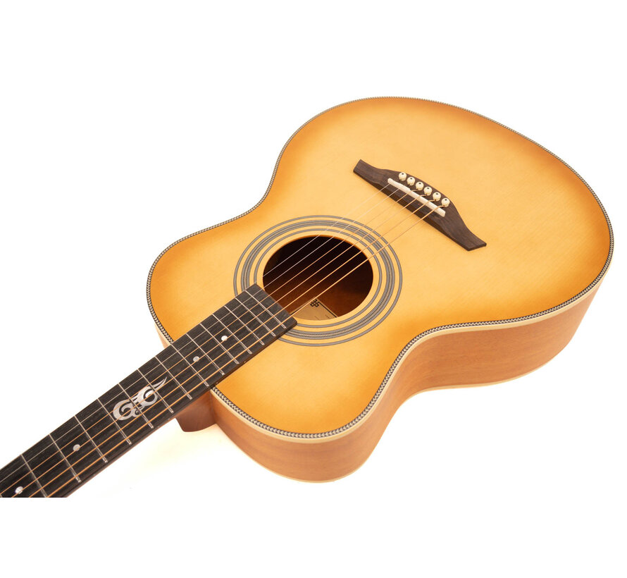You's Guitars | Birdy | Spruce - Mahogany | Small Body