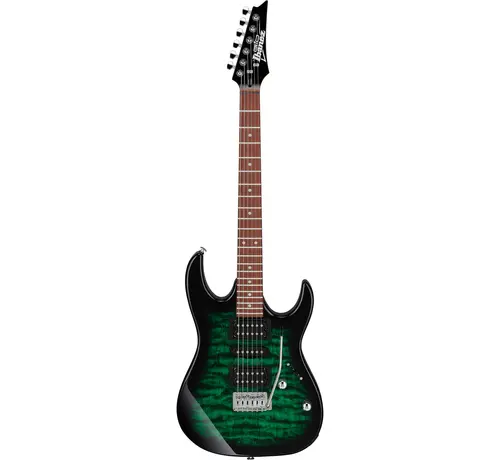 Ibanez Ibanez GRX70QA-TEB Transparent Emerald Burst