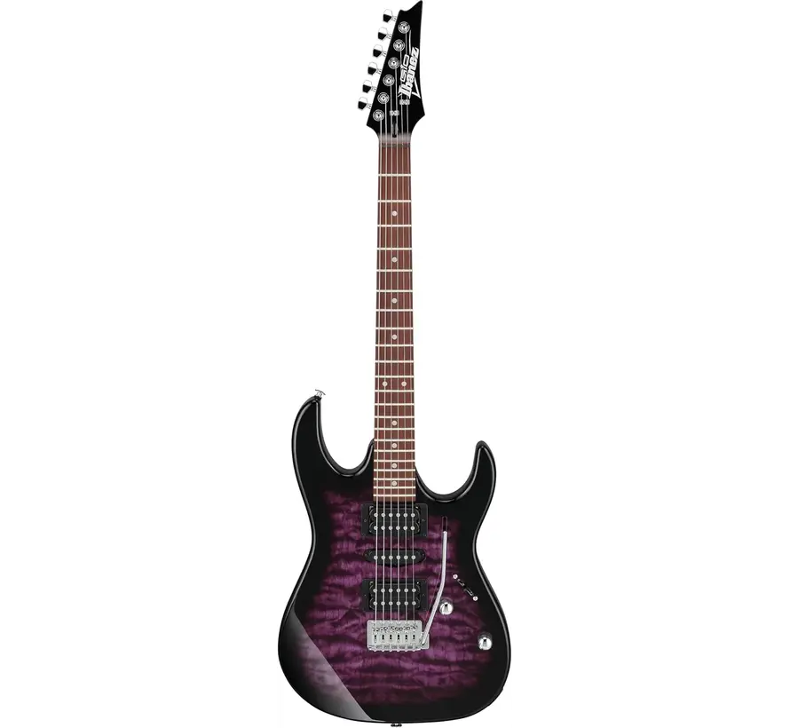 Ibanez GRX70QA-TVT Transparent Violet Sunburst