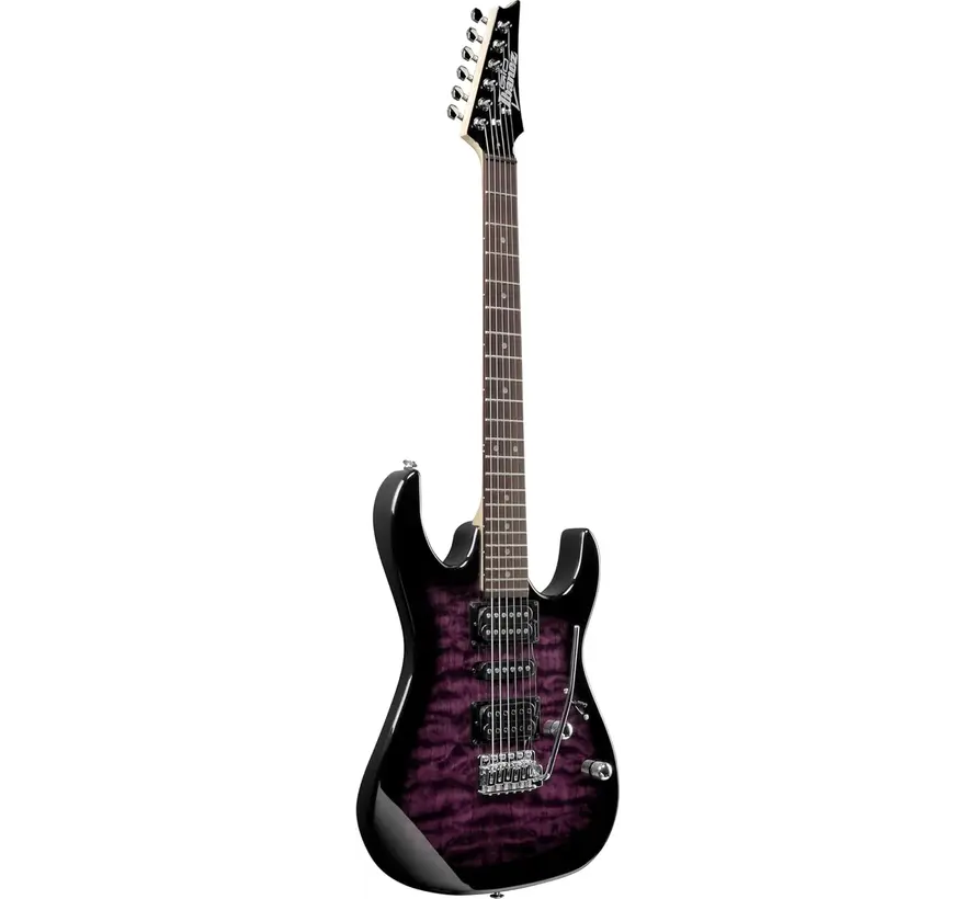 Ibanez GRX70QA-TVT Transparent Violet Sunburst