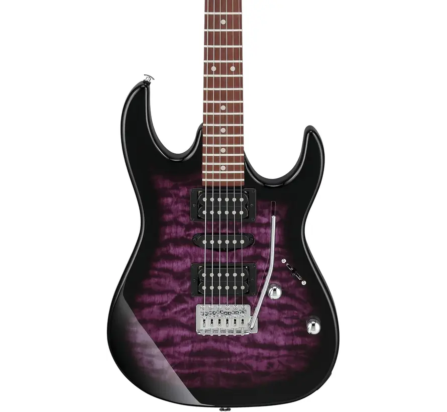 Ibanez GRX70QA-TVT Transparent Violet Sunburst