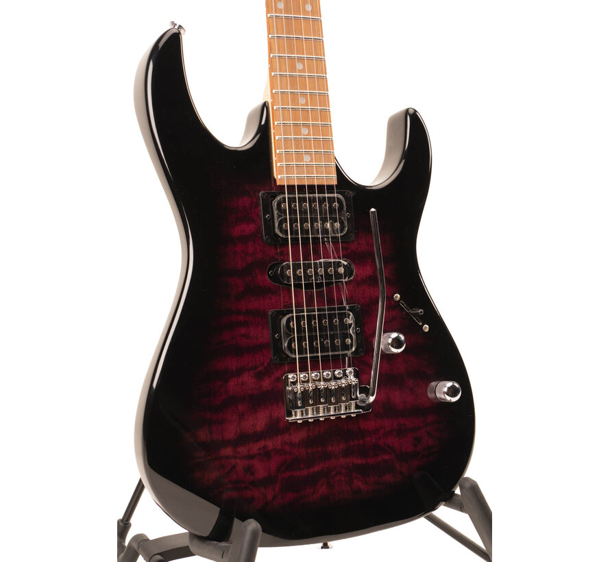 Ibanez GRX70QA-TVT Transparent Violet Sunburst