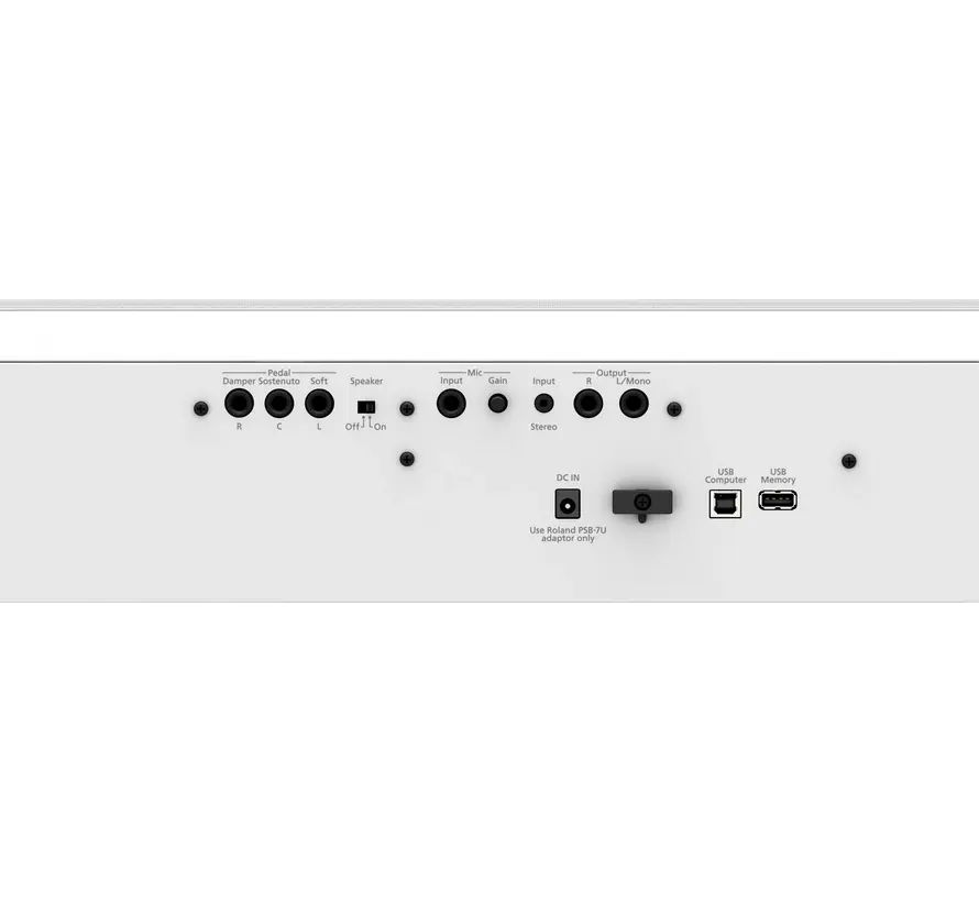 Roland FP-60X WH Digitale Piano Wit