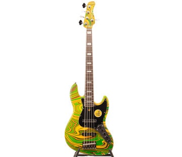 Sire USA Sire V7N A5/  Yellow Swirl | Jazz Basgitaar | New Gen