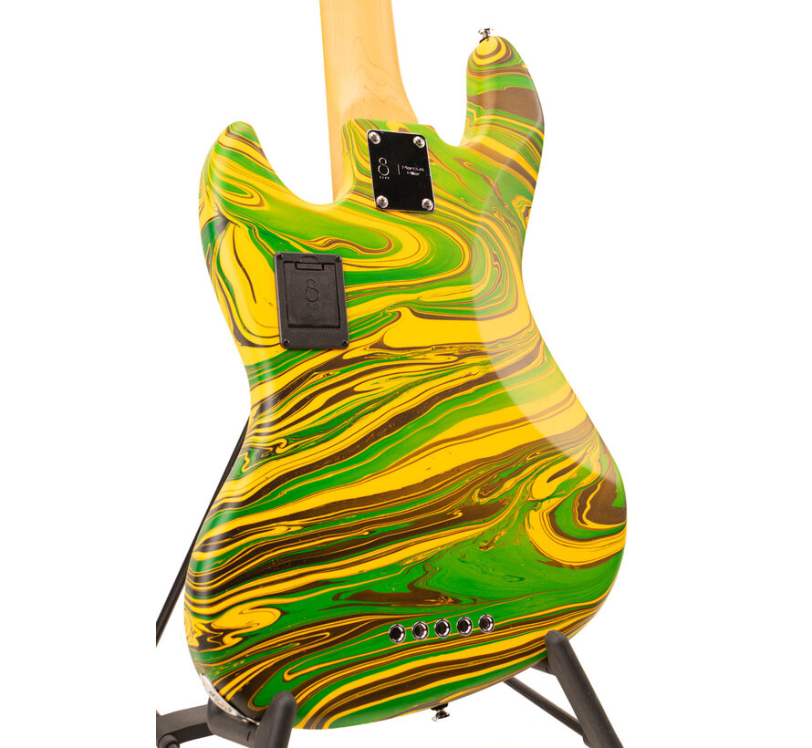 Sire V7N A5/ Yellow Swirl | Jazz Basgitaar | New Gen
