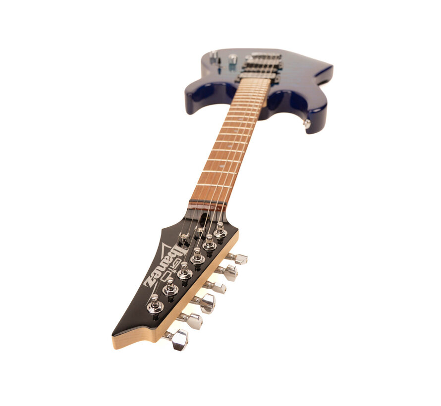 Ibanez GRX70QA-TBB Transparent Blue Burst