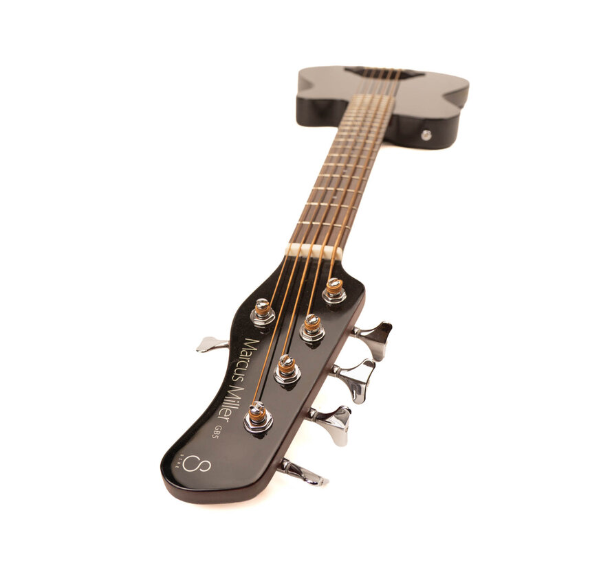 Sire Basses | GB5 5, Black GB Series | 5-string active bass guitar