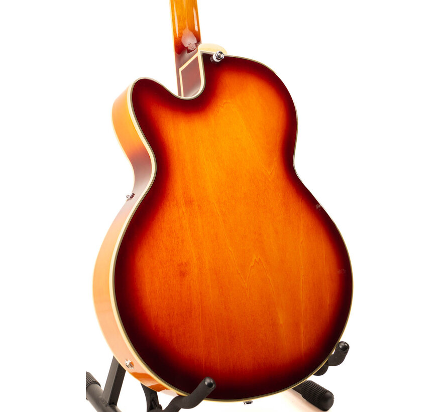 Sire H7F TB | Sire H Series | Larry Carlton electric archtop guitar | Tobacco Burst