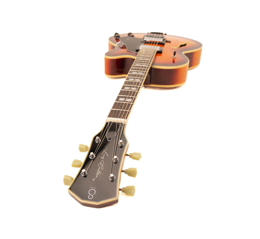 Sire H7F TB | Sire H Series | Larry Carlton electric archtop guitar | Tobacco Burst