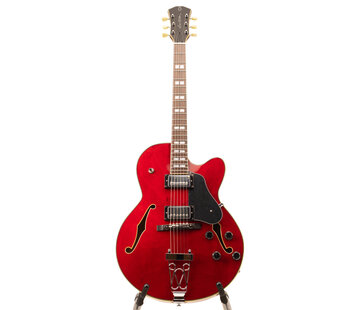 Sire USA Sire H7F STR | Sire H Series | Larry Carlton electric archtop guitar | See Through Red