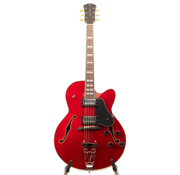Sire USA Sire H7F STR | Sire H Series | Larry Carlton electric archtop guitar | See Through Red