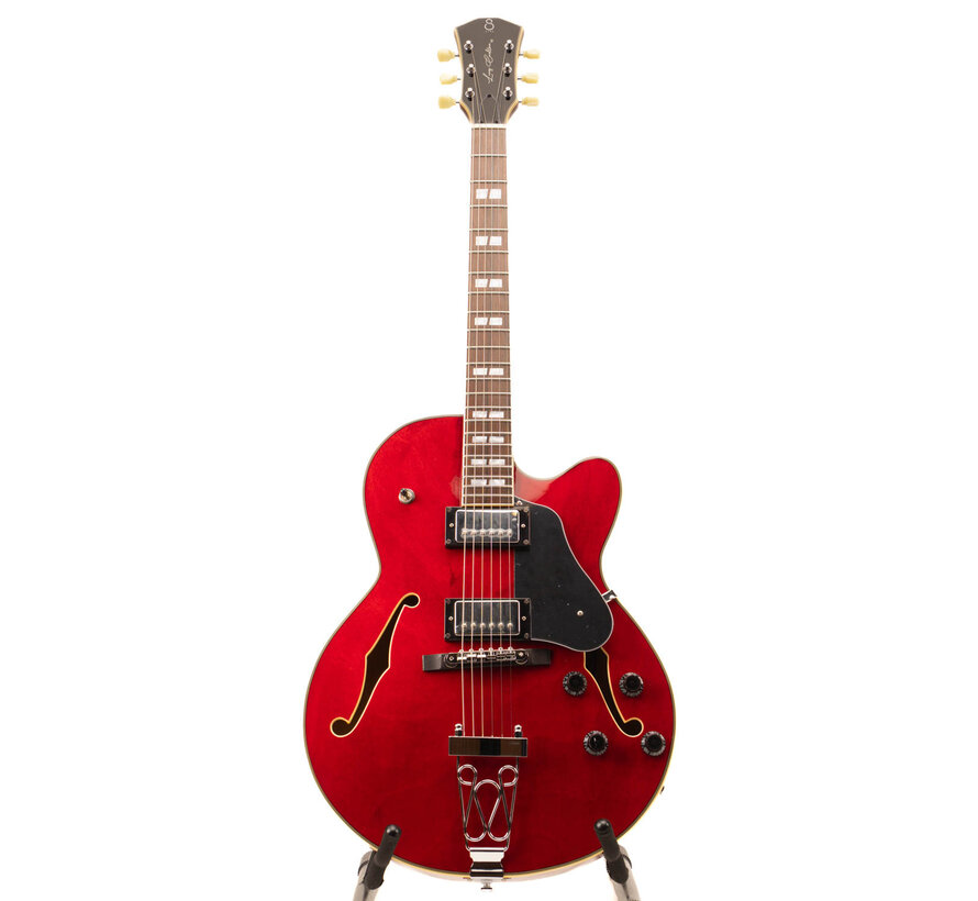 Sire H7F STR | Sire H Series | Larry Carlton electric archtop guitar | See Through Red