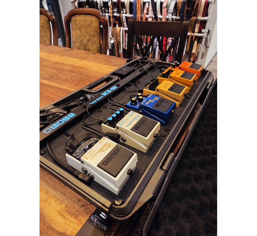 Boss BCB-60 Effecten Bord + Boss Effecten | Tweedehands