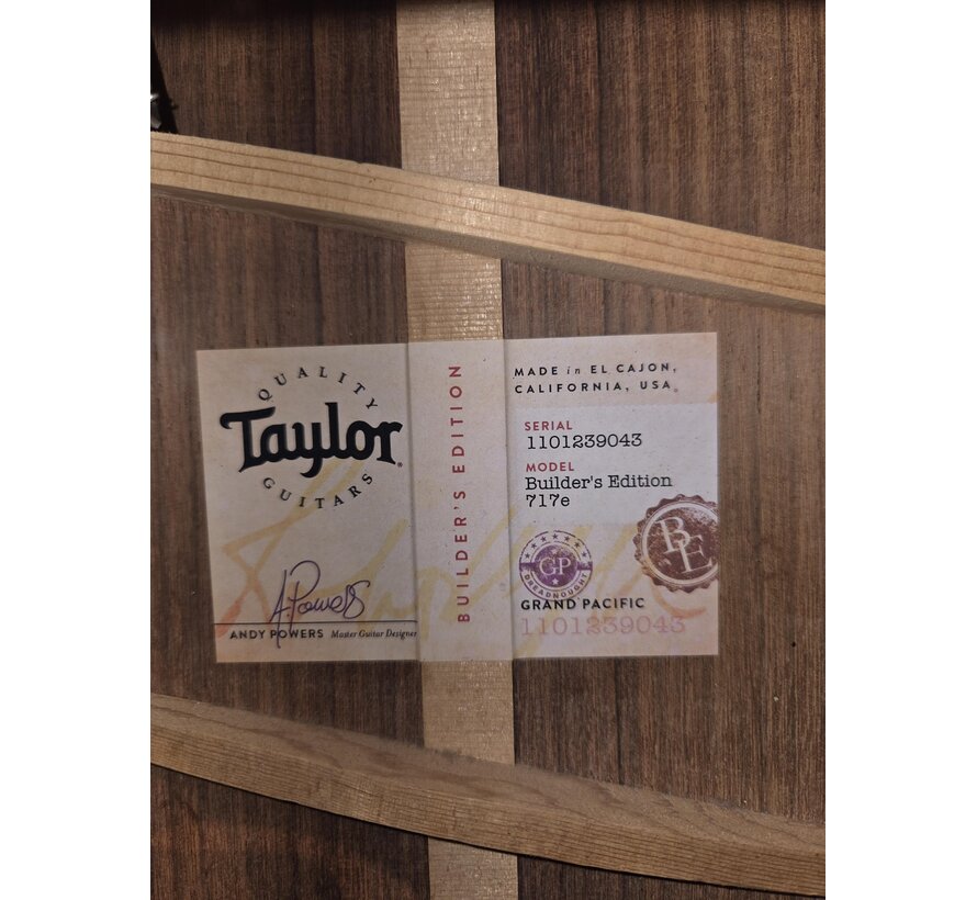 Taylor Builders Edition 717e | Tweedehands | Bouwjaar 2019