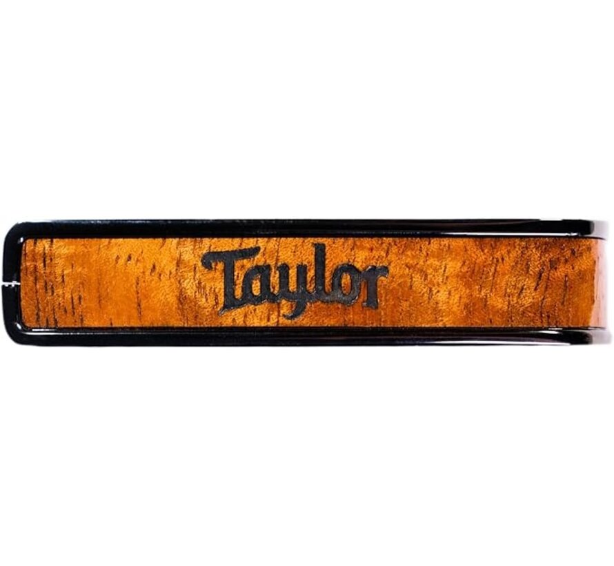 Taylor AAA Curly Hawaiian Koa Logo Engraving | Capo By Thalia
