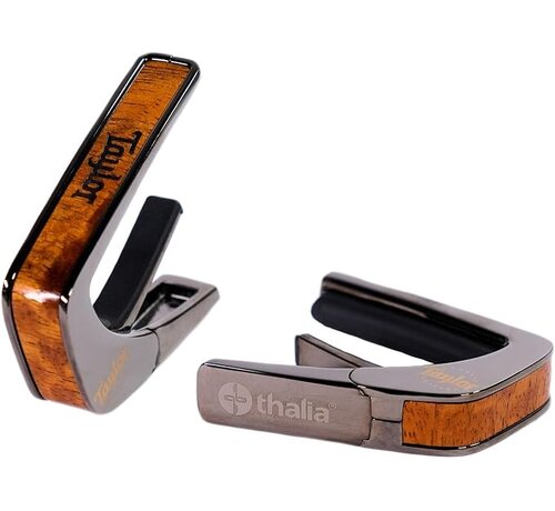 Taylor Taylor AAA Curly Hawaiian Koa Logo Engraving | Capo By Thalia