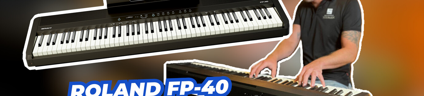De Nieuwe Roland FP-40! Vervanger van de Roland FP-30X
