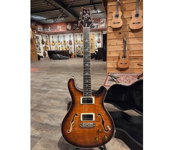 PRS Guitars PRS SE Hollowbody II Piezo | Orange Tiger Smokeburst | Tweedehands