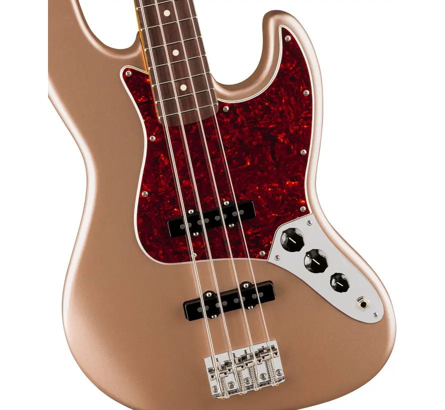 Fender American Professional Classic Jazz Bass Faded Firemist Gold