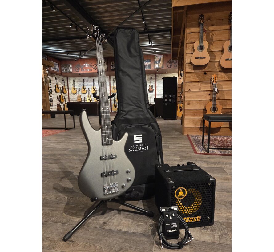 Basgitaar Starter Set | Ibanez GSR180-TUM + Mark Bass Micro Mark 801