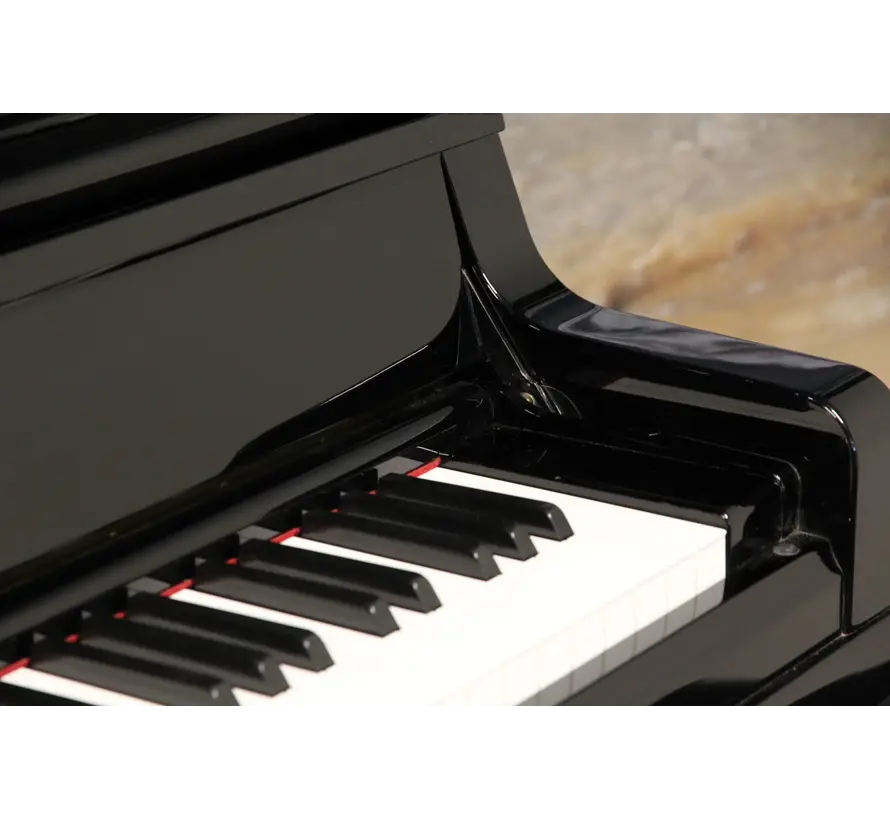 Yamaha YU5 Silent Piano Zwart Hoogglans