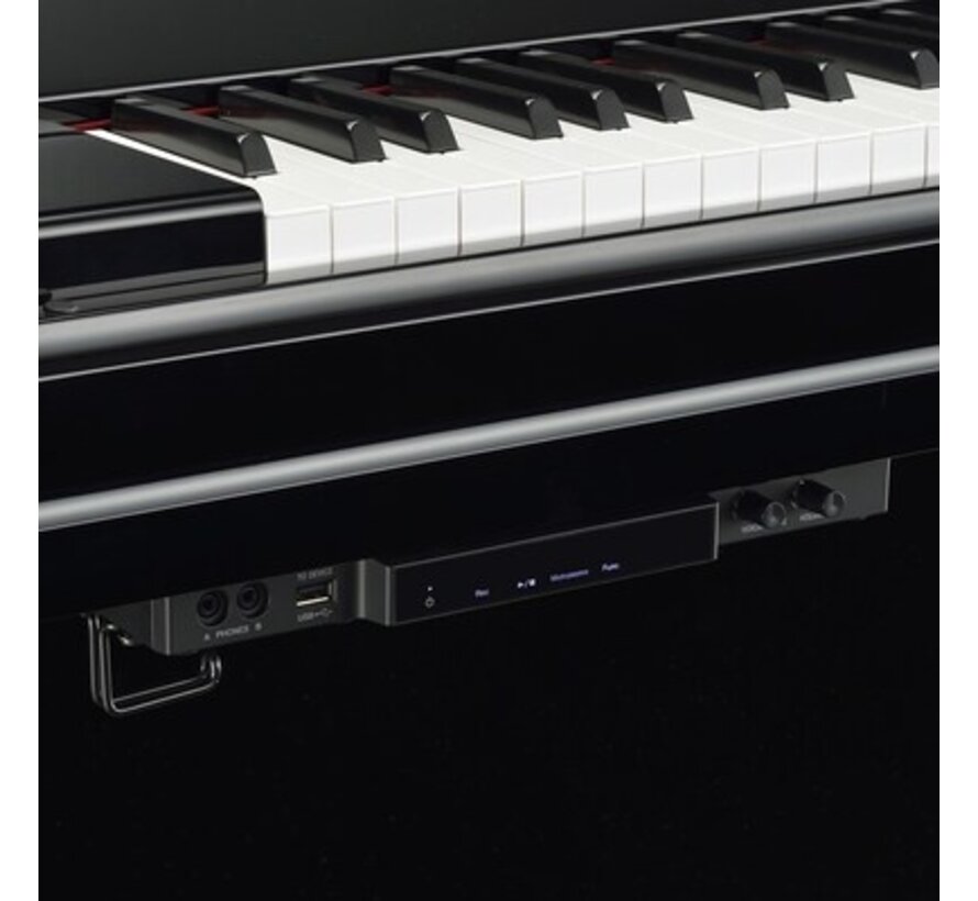 Yamaha UX300 Silent Piano Zwart Hoogglans