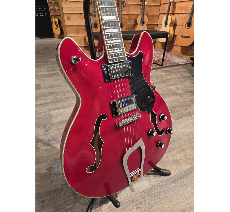 Hagstrome Viking Cherry Transparent | Tweedehands