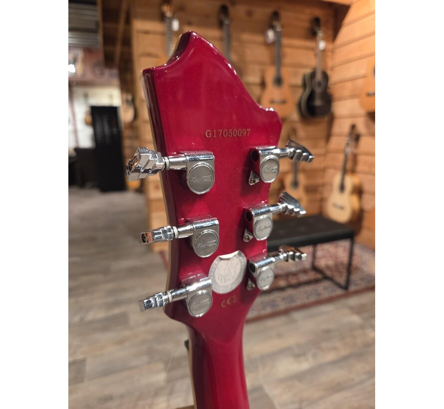 Hagstrome Viking Cherry Transparent | Tweedehands