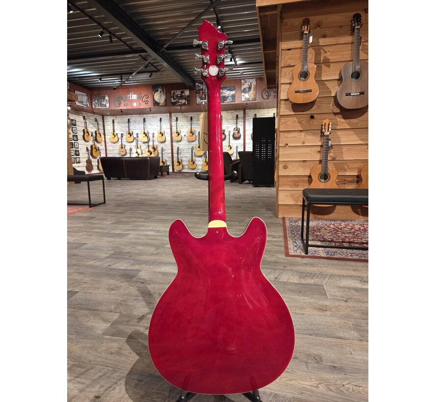 Hagstrome Viking Cherry Transparent | Tweedehands