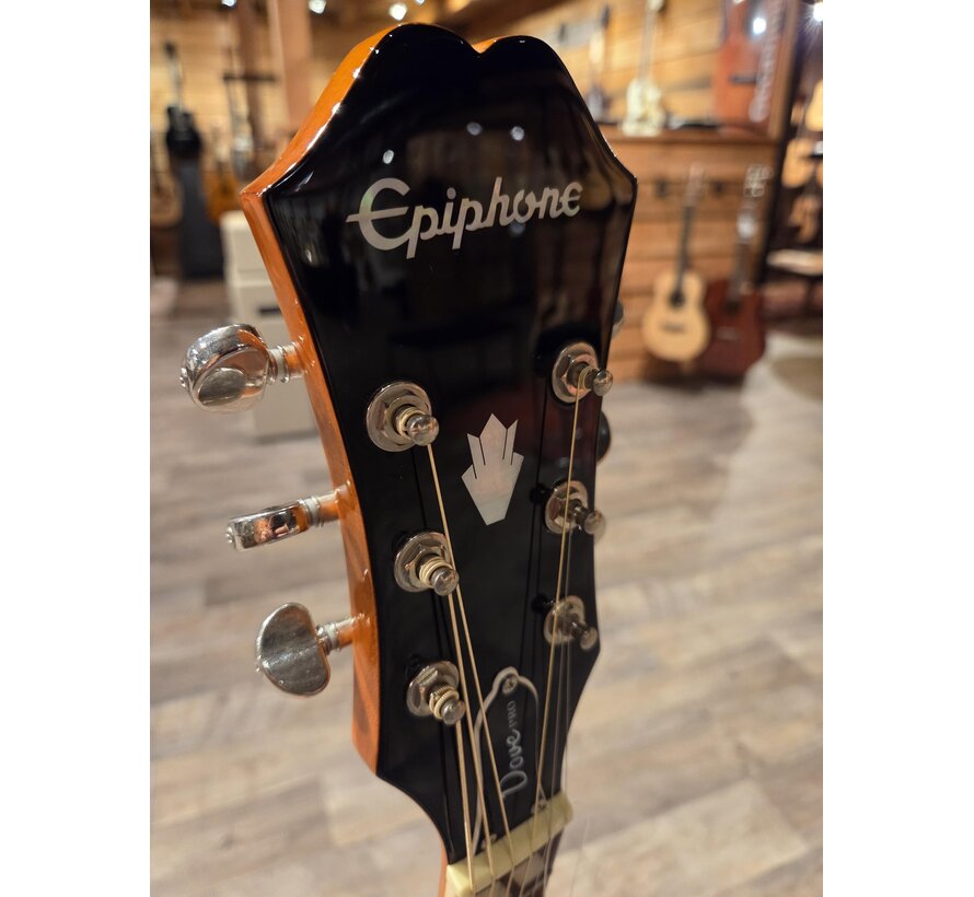 Epiphone Dove Pro/ VB | Tweedehands | Met K&K Pure Mini