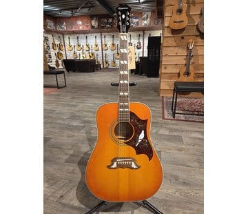 Epiphone Epiphone Dove Pro/ VB | Tweedehands | Met K&K Pure Mini