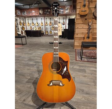 Epiphone Epiphone Dove Pro/ VB | Tweedehands | Met K&K Pure Mini
