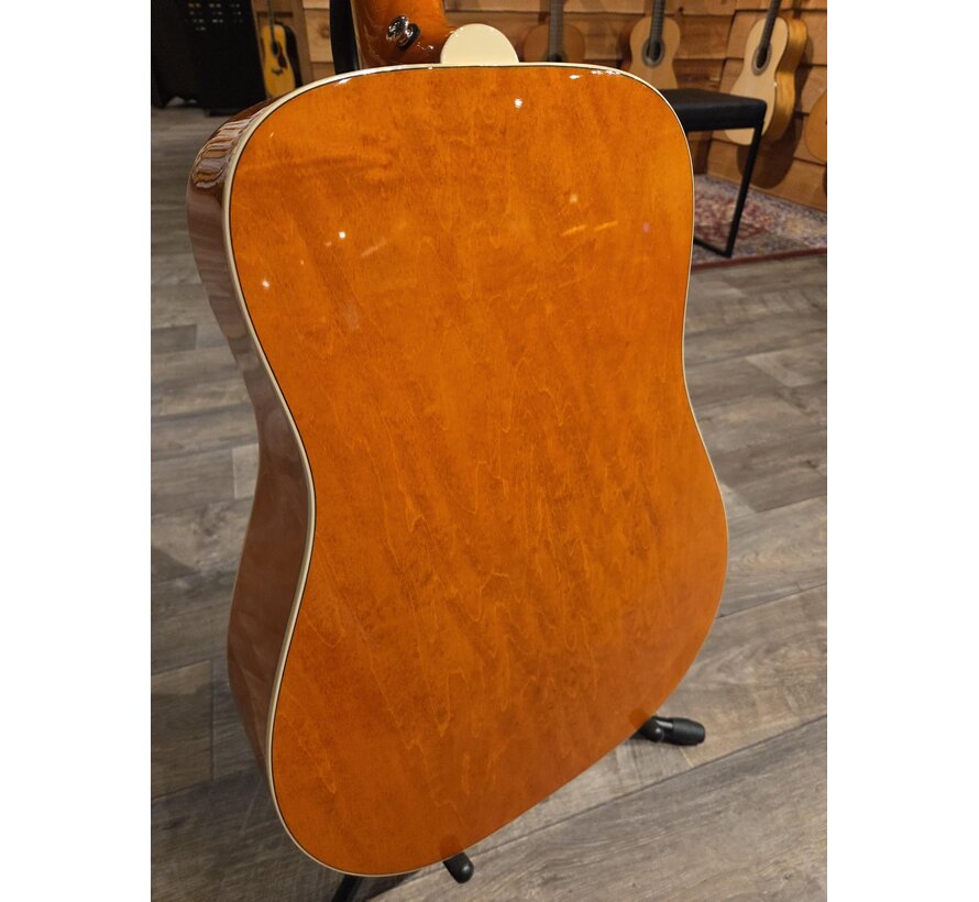 Epiphone Dove Pro/ VB | Tweedehands | Met K&K Pure Mini