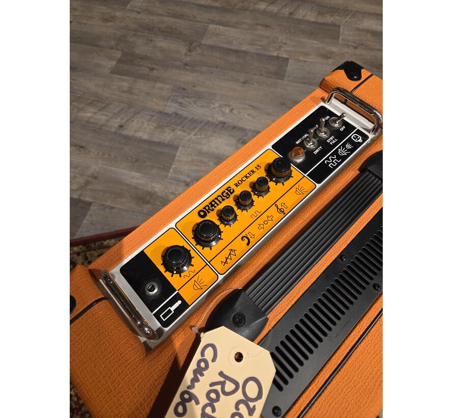 Orange Rocker 15 Combo | Tweedehands