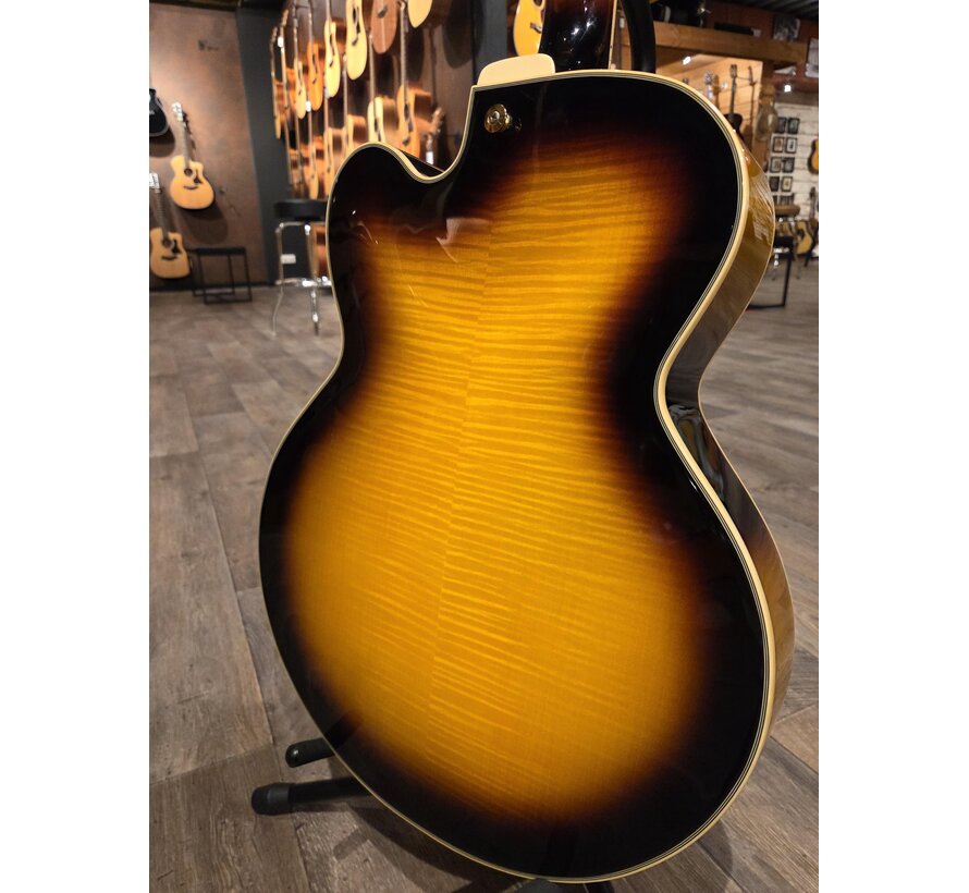 Ibanez AF95FM- Antique Yellow Sunburst | Tweedehands