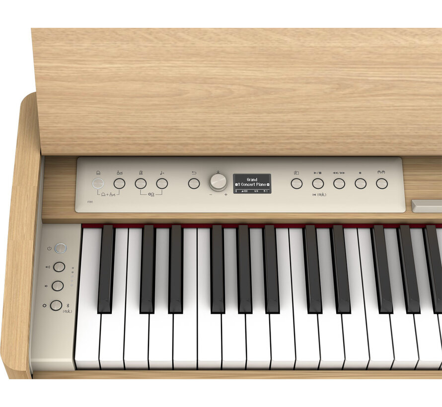 Roland F701 LA Digitale Piano Light Oak