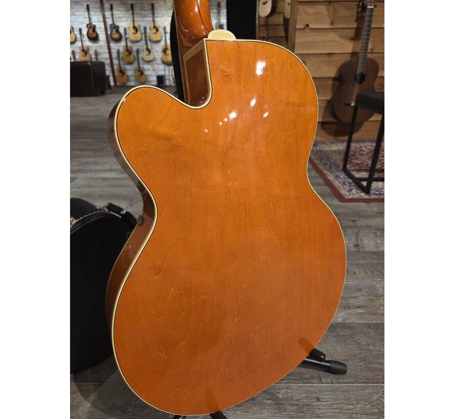 Gretsch G6120SSLVO Brian Setzer Nashville Vintage Orange Lacq | Tweedehands