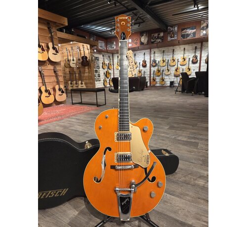 Gretsch Gretsch G6120SSLVO Brian Setzer Nashville Vintage Orange Lacq | Tweedehands