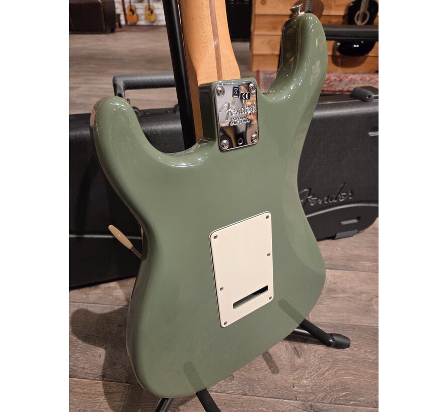 Fender American Professional Stratocaster HH Shawbucker - Antique Olive | Tweedehands
