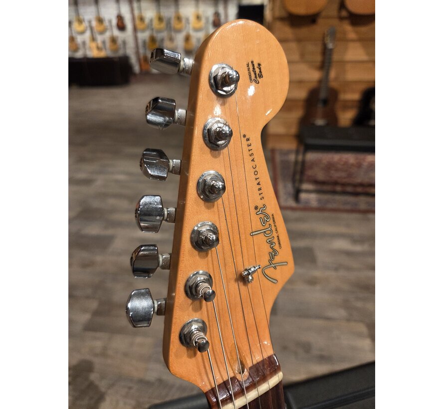 Fender American Professional Stratocaster HH Shawbucker - Antique Olive | Tweedehands