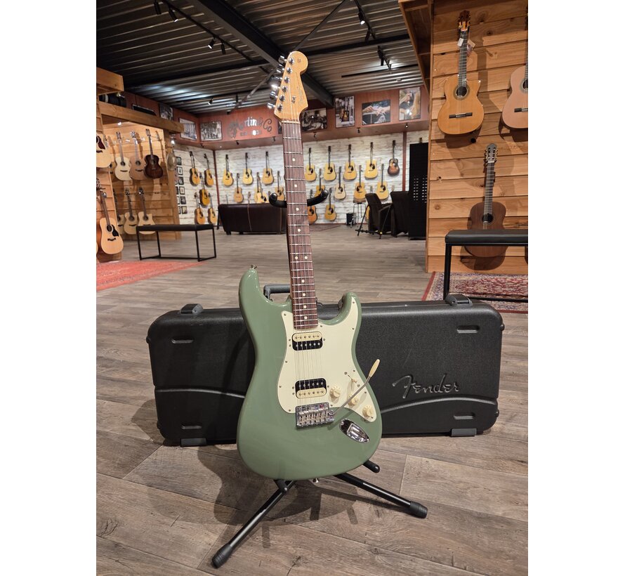 Fender American Professional Stratocaster HH Shawbucker - Antique Olive | Tweedehands