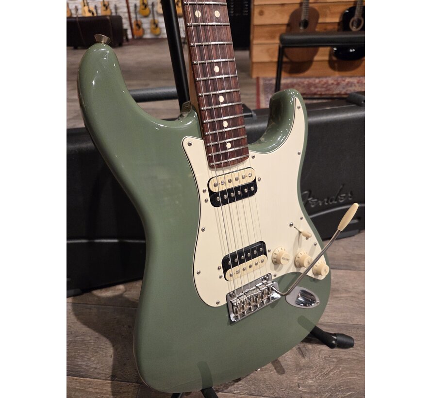 Fender American Professional Stratocaster HH Shawbucker - Antique Olive | Tweedehands