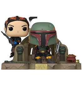 Funko Pop Boba Fett And Fennec On Throne - 486