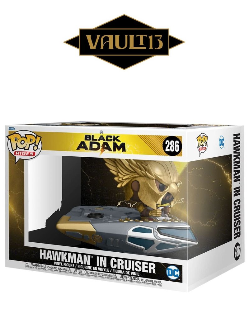 Funko Pop Funko Pop - Black Adam - DC - Hawkman in Cruiser - 286